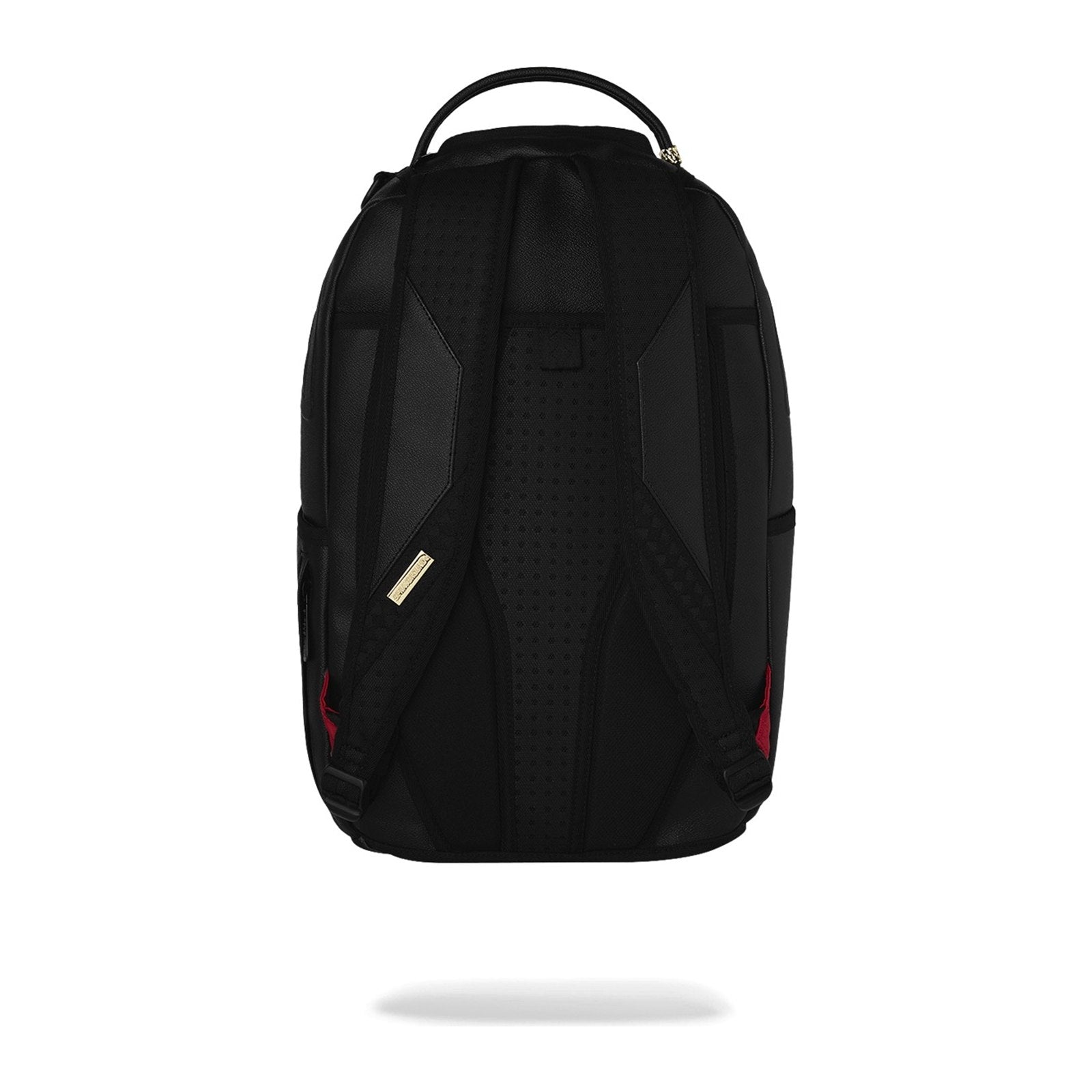 Sprayground Gold Brick Drip Backpack — Black