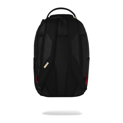 Sprayground Gold Brick Drip Backpack — Black