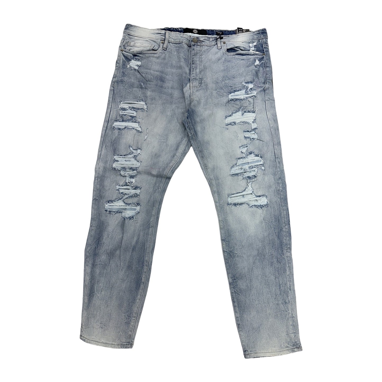 Jordan Craig Martin Distressed Jean — Ice Blue