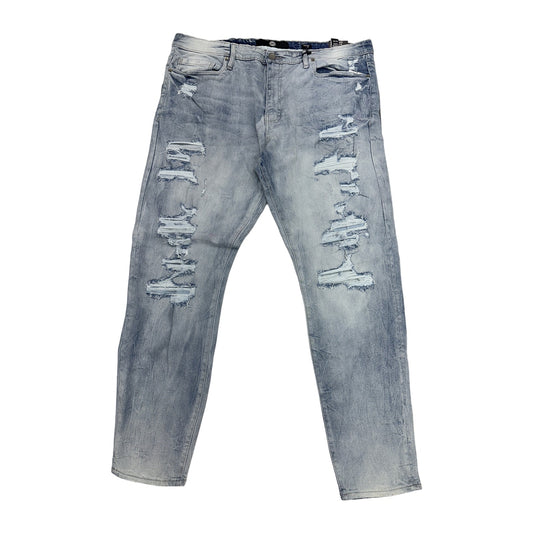 Jordan Craig Martin Distressed Jean — Ice Blue