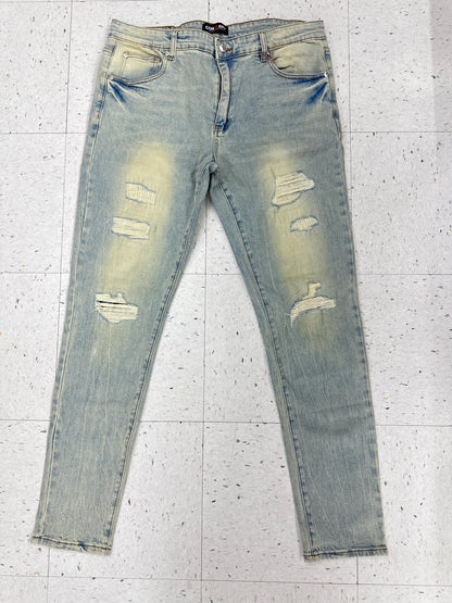 Concept LA "Santos" Jean — Dirty Light Wash