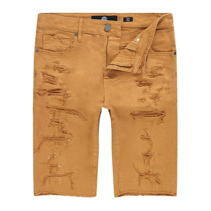 Jordan Craig "OG Tulsa" Twill Short — Summer Wheat, view 3