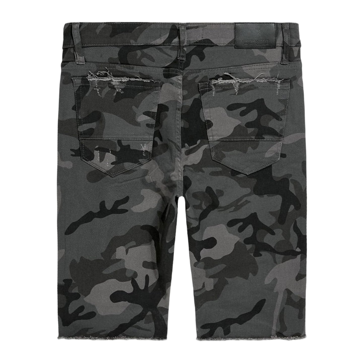 Jordan Craig "OG Tulsa" Camo Twill Short — Black Camo, view 2