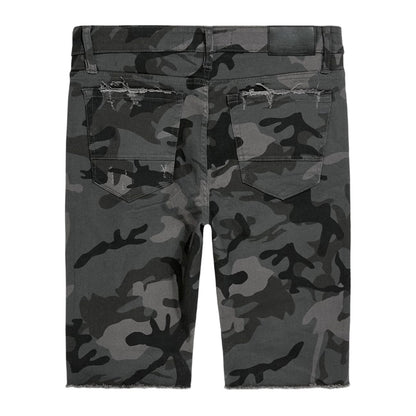 Jordan Craig "OG Tulsa" Camo Twill Short — Black Camo, view 2