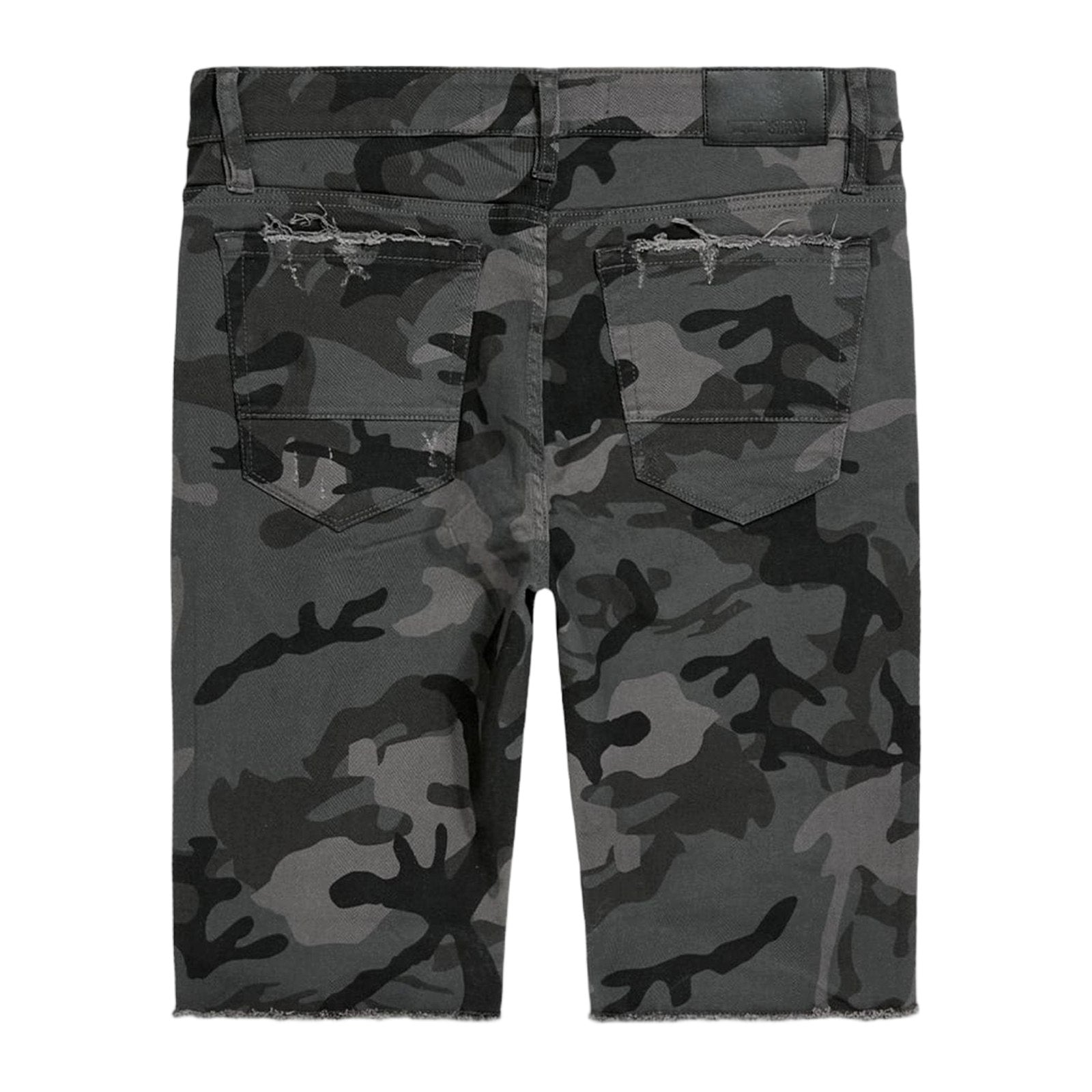 Jordan Craig "OG Tulsa" Camo Twill Short — Black Camo, view 4
