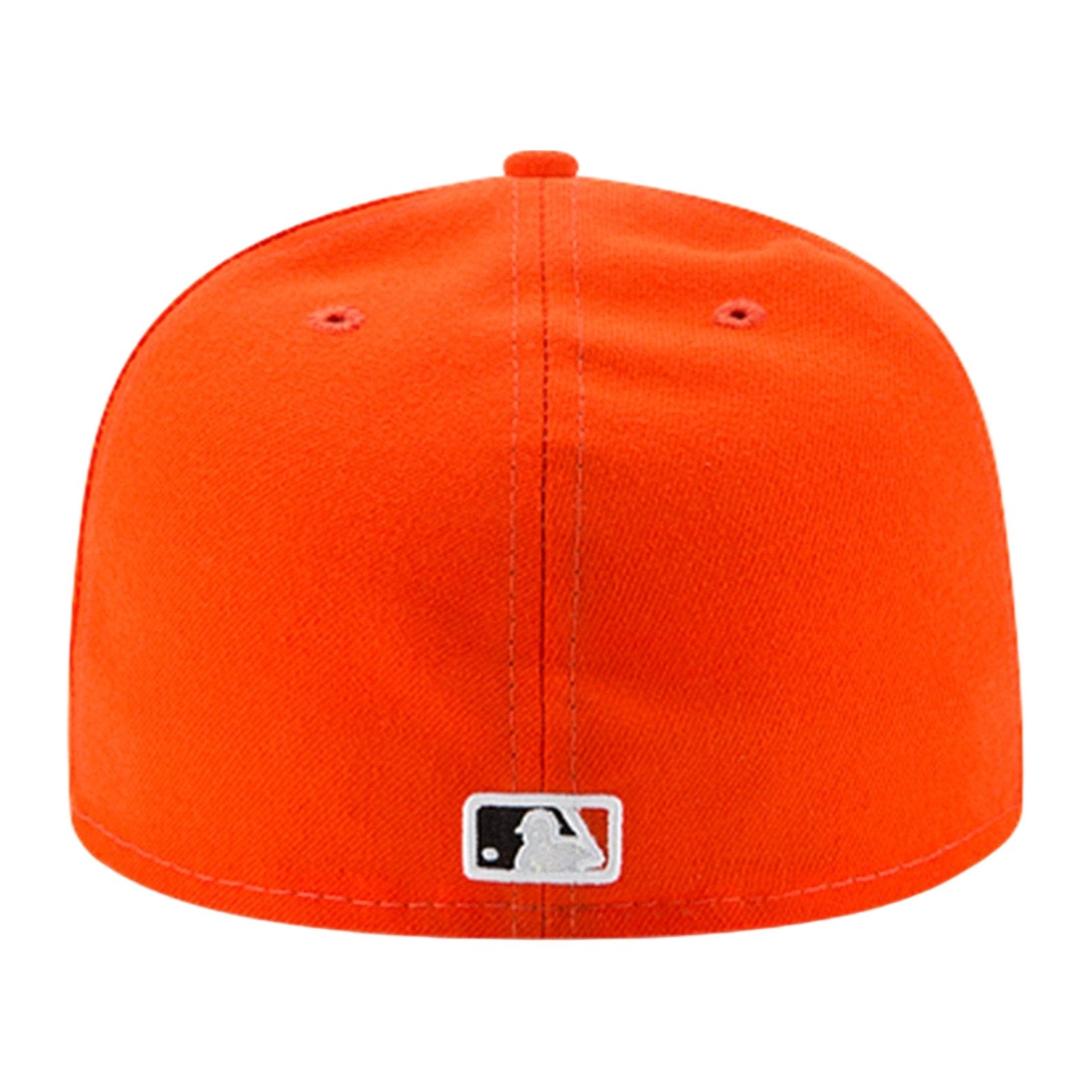 New Era Miami Marlins Authentic Collection Road 59FIFTY Fitted — Orange, view 3