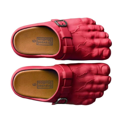Bravest Studios Foot Clog — Red