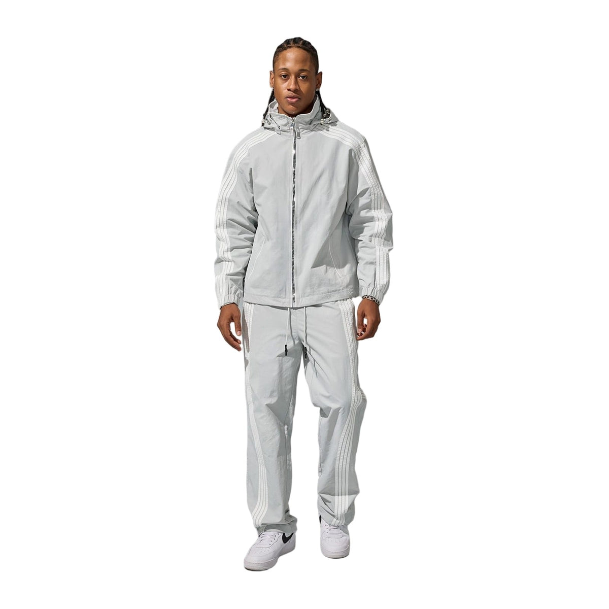 Jordan Craig Velocity nylon track set, Light Grey