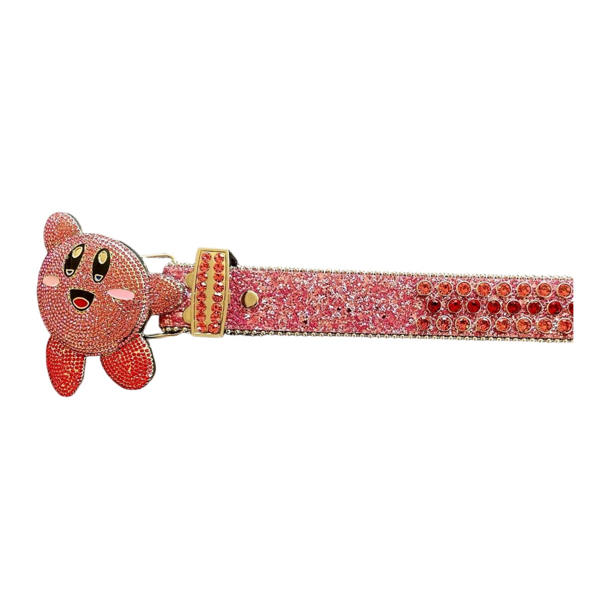 Post Human Mr. Pink crystal belt with Kirby buckle