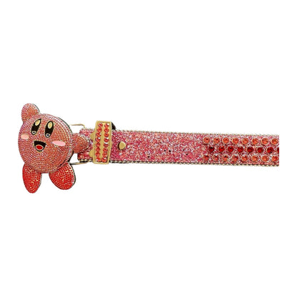 Post Human Mr. Pink crystal belt with Kirby buckle