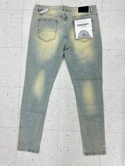 Concept LA "Santos" Jean — Dirty Light Wash