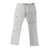 FWRD Denim Paint Splatter Jean — White