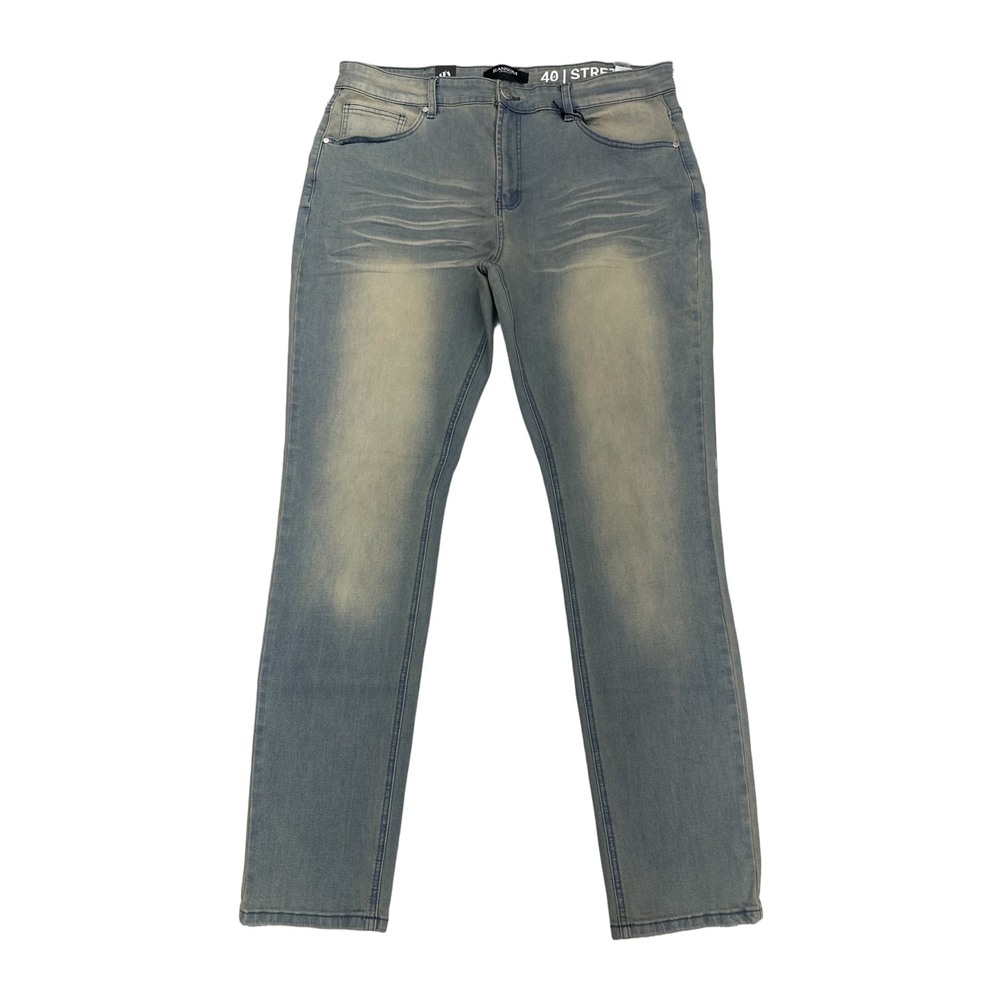 Ransom London Foam Wash Stretch Skinny Jean