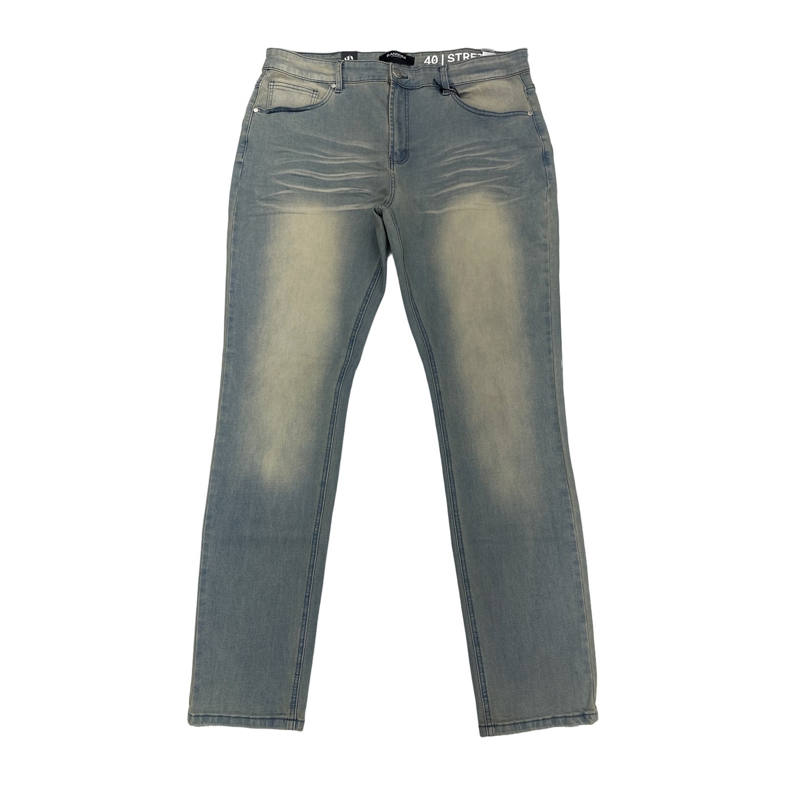 Ransom London Foam Wash Stretch Skinny Jean