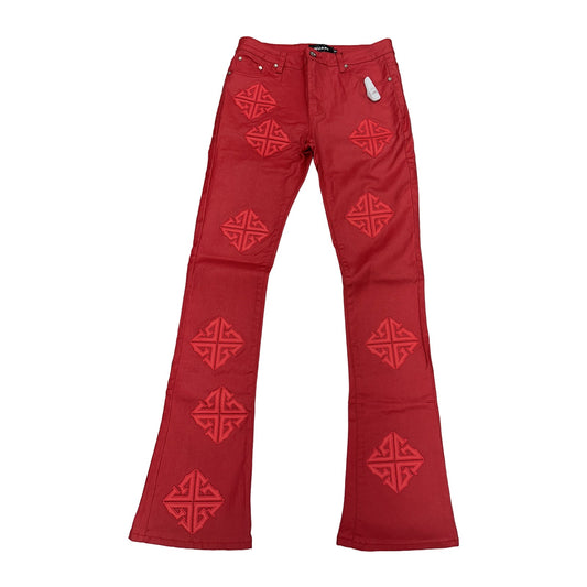 GUAPI Waxed Denim — Red