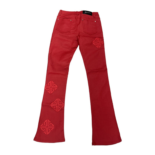 GUAPI Waxed Denim — Red