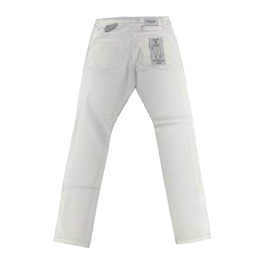 Focus 5244 Premium Clean Slim Denim — White