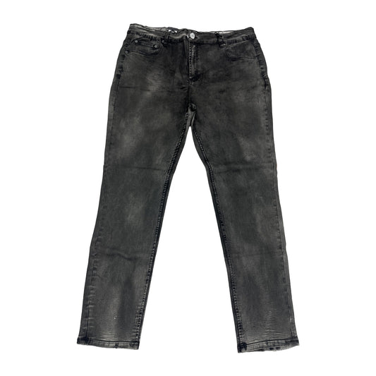 Serenede Fitted Jean — Coated Black