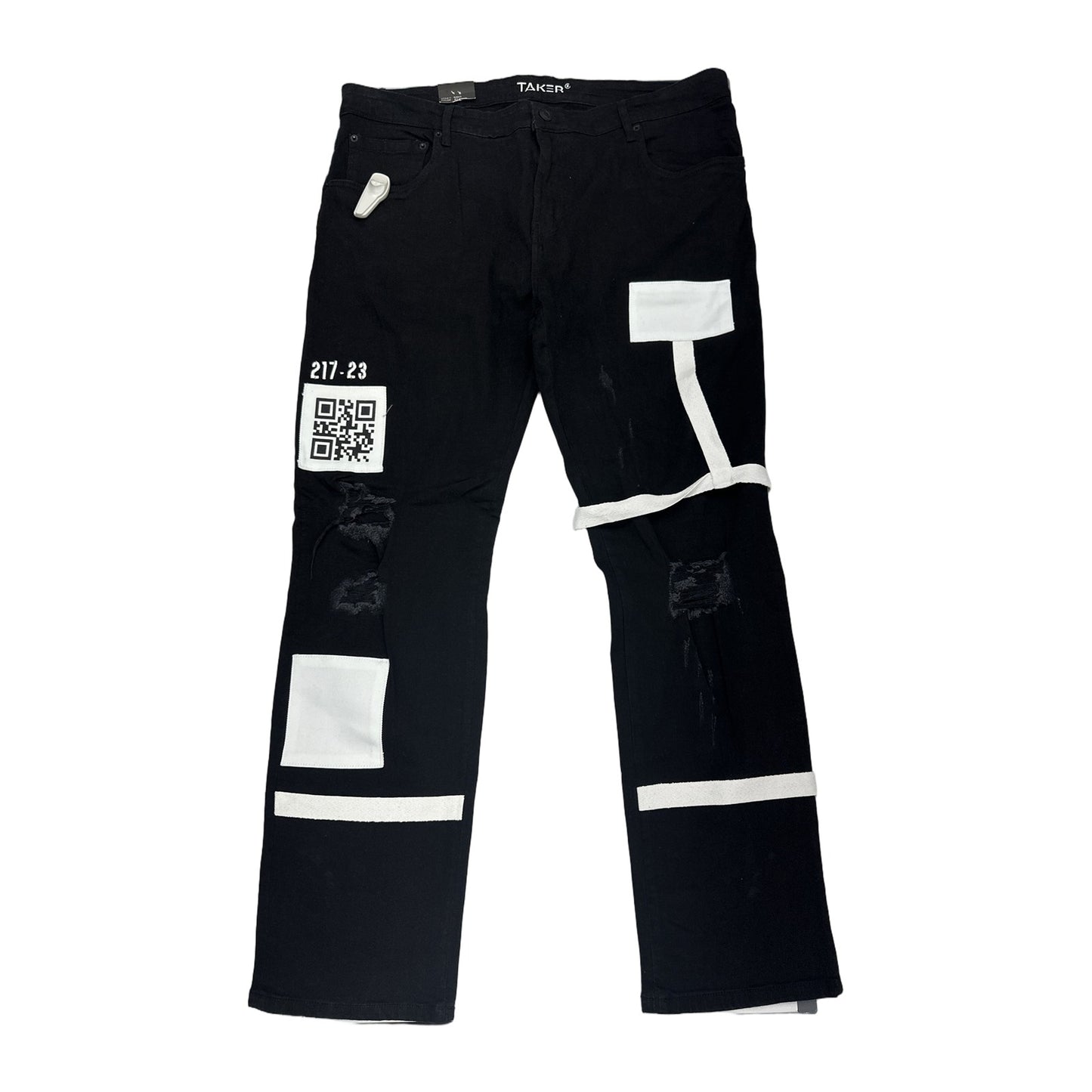 Taker Stretch Jean — Jet Black