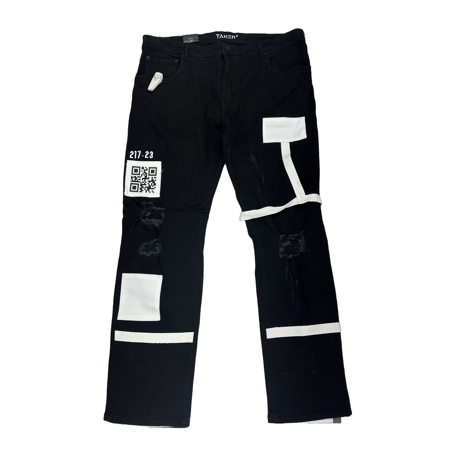 Taker Stretch Jean — Jet Black