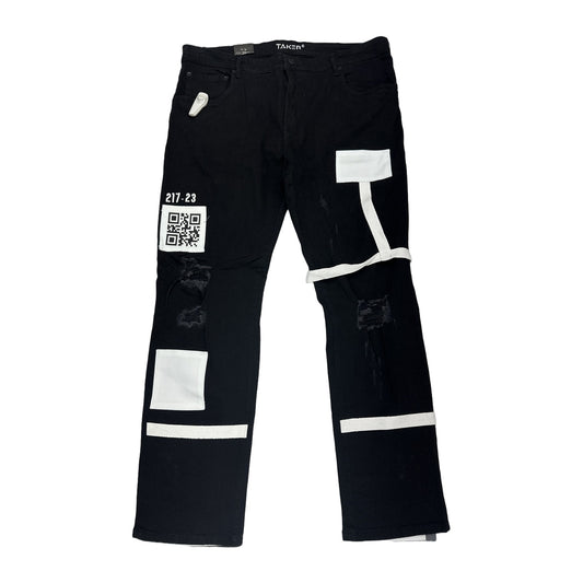 Taker Stretch Jean — Jet Black