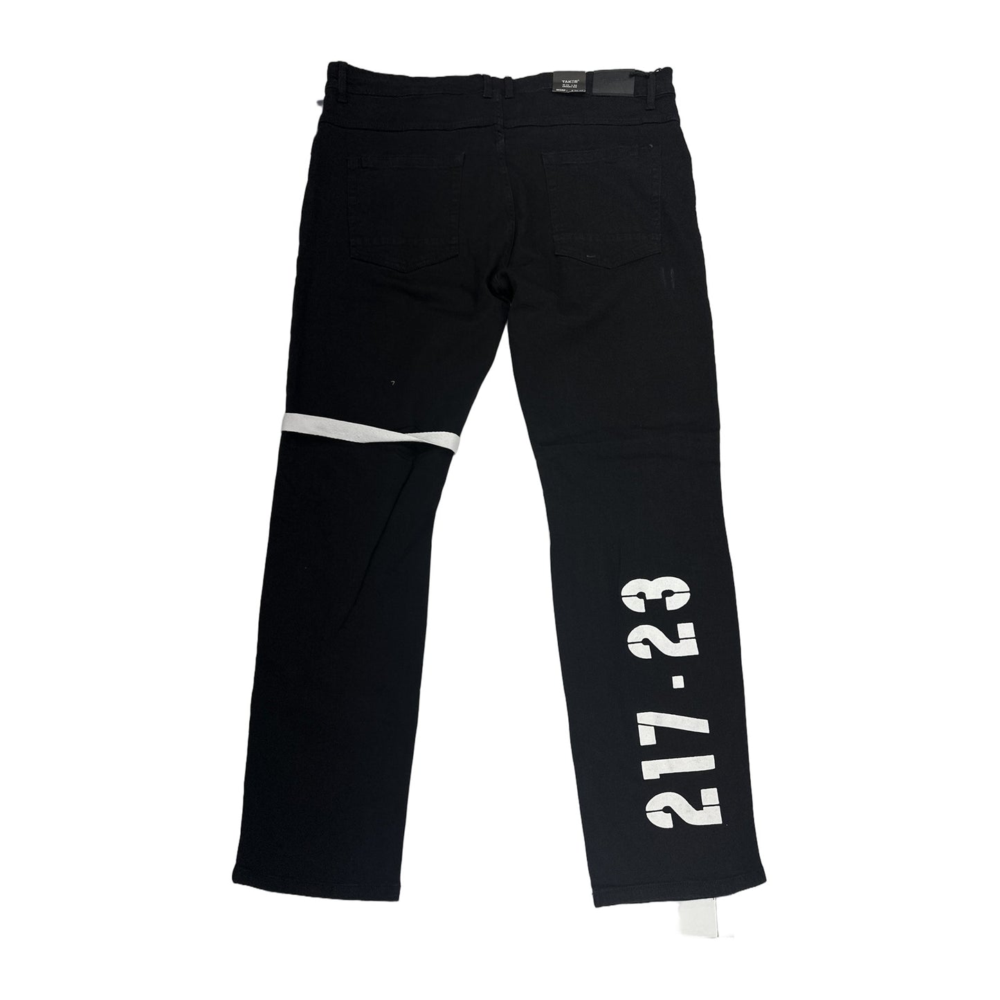 Taker Stretch Jean — Jet Black