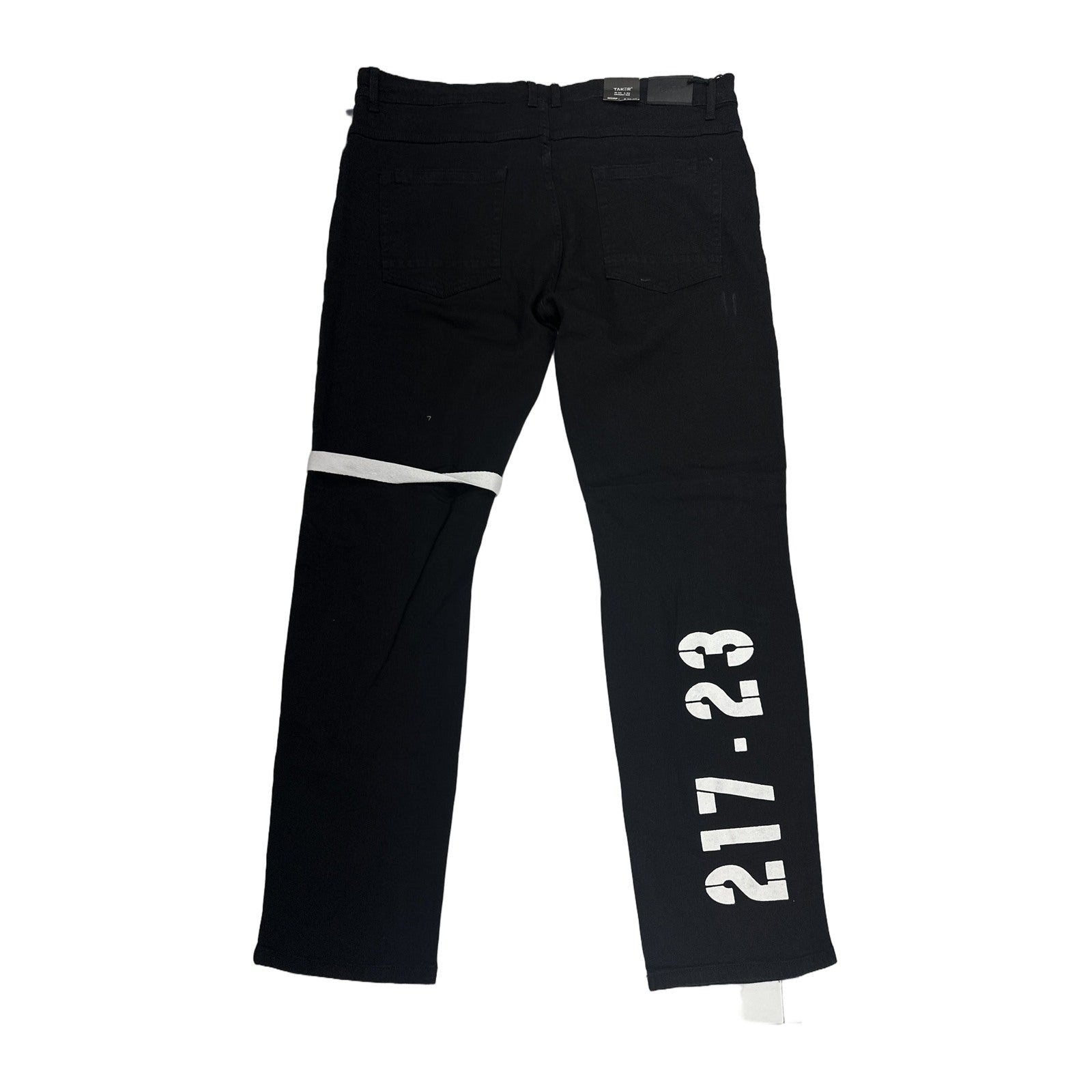 Taker Stretch Jean — Jet Black