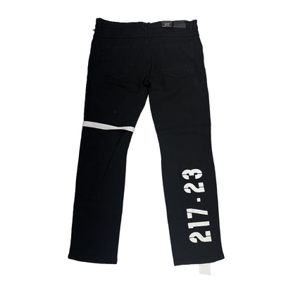 Taker Stretch Jean — Jet Black