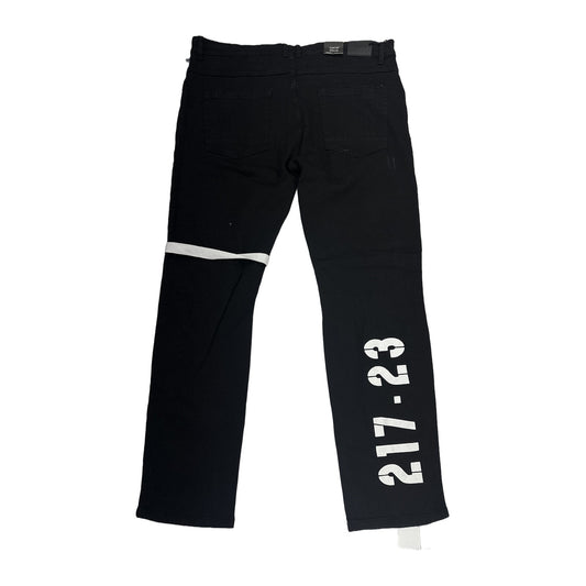 Taker Stretch Jean — Jet Black