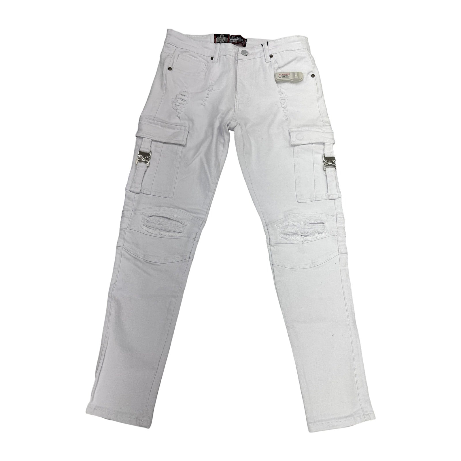 DenimiCity Skinny Jean — Pure White