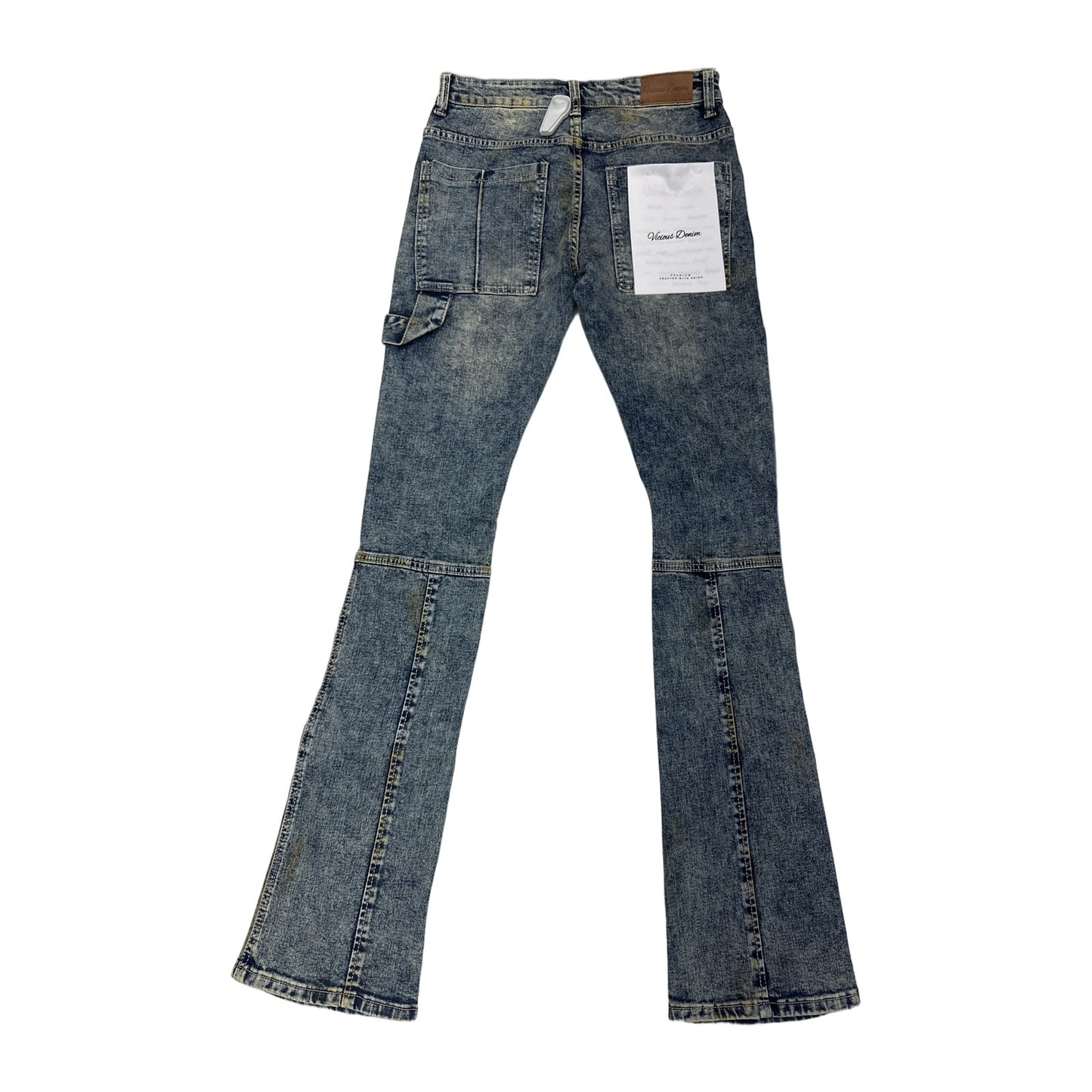 Vicious Denim Rocky Distressed Jean — Blue