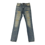 Focus 2418 Slim Taper Jean — Vintage Blue Wash
