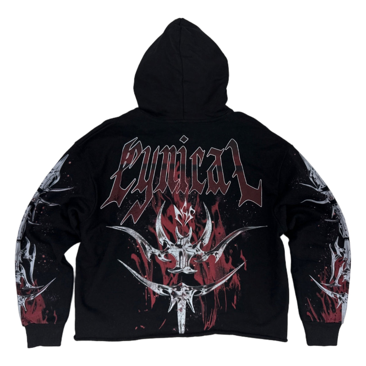 aks cynical hoodie black
