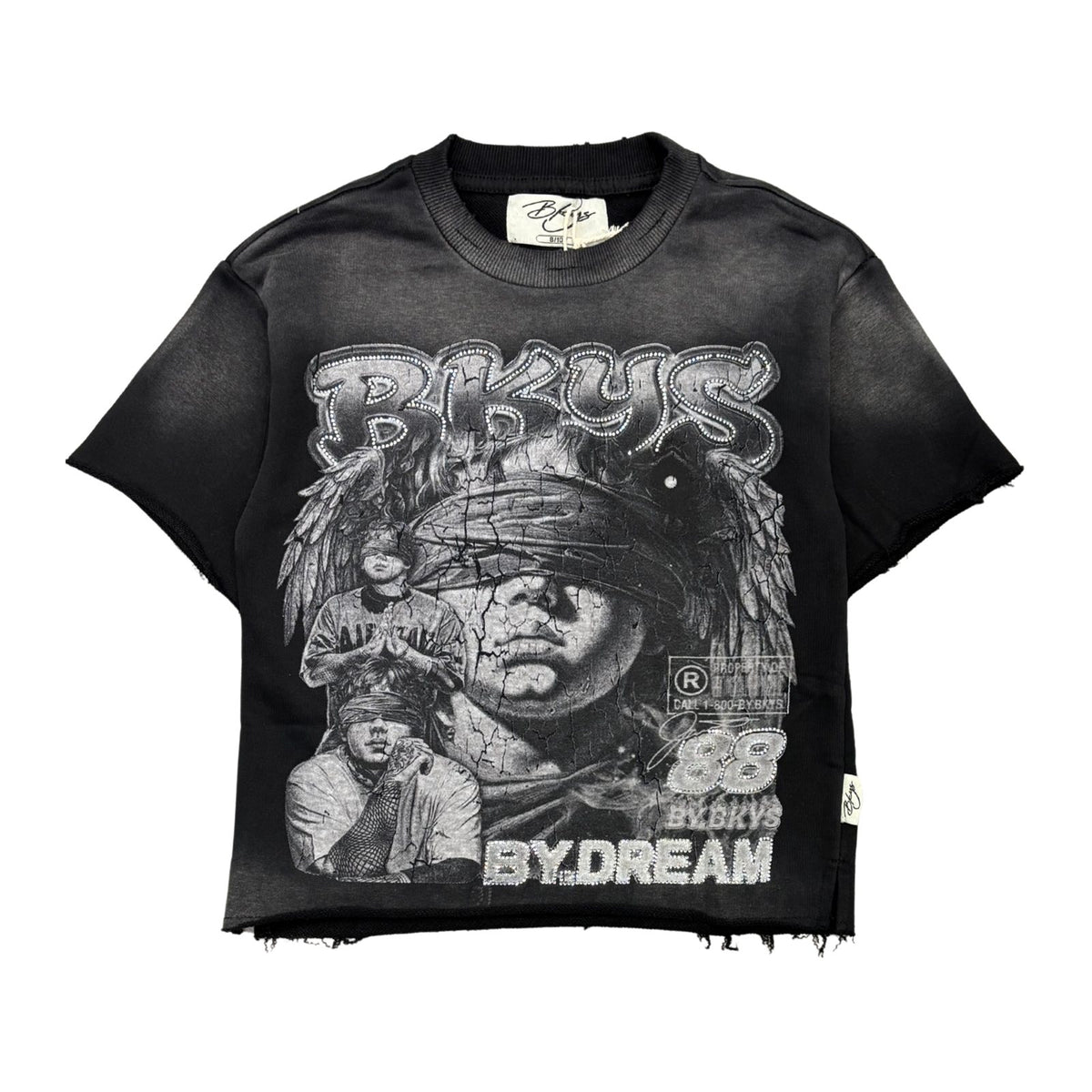 BKYS "Blind By Dream" Tee — Black — BKYS — view 2