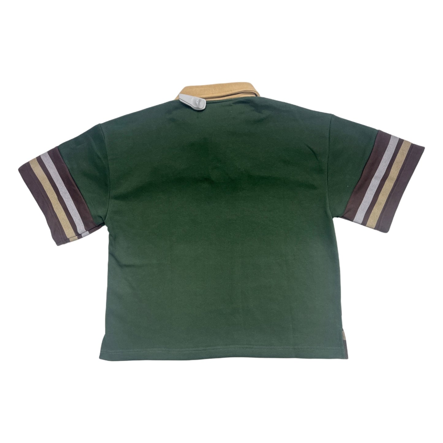 BKYS "Wild Worldwide" Rugby Polo — Olive — view 2