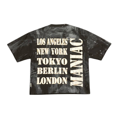 BKYS "Maniac" Rhinestone Tee - Black — BKYS — view 3