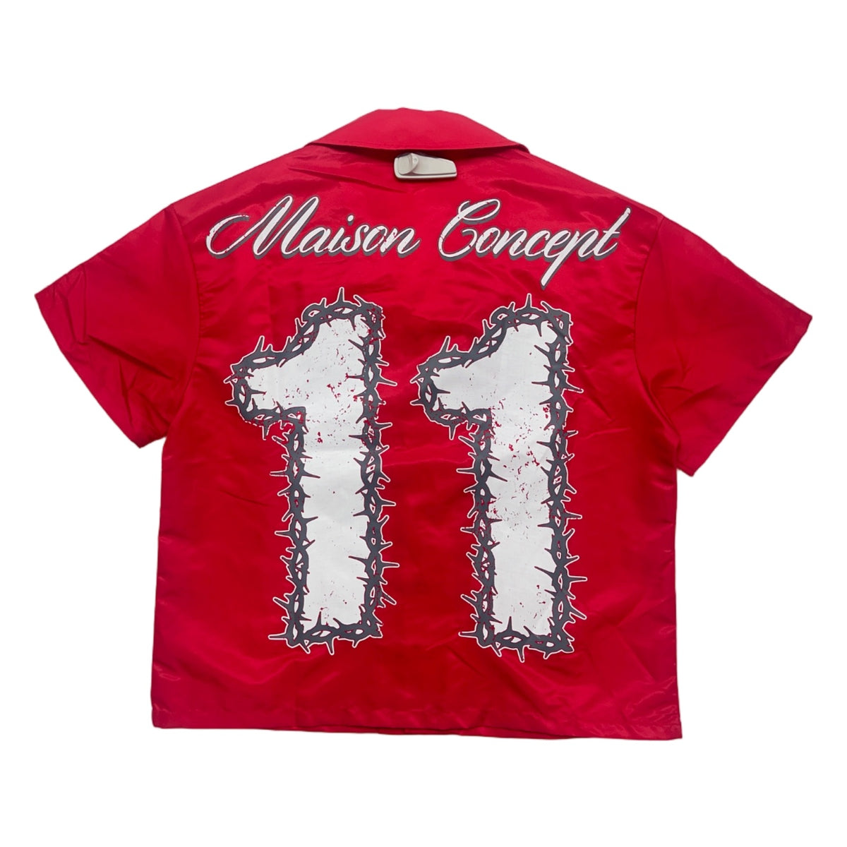 Concept LA "Maison Concept 11" Button-Up — Red — view 2