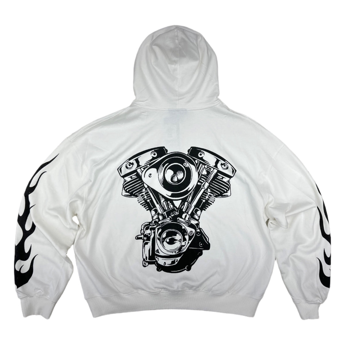 concept la mc hoodie white