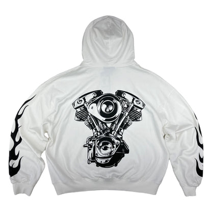 concept la mc hoodie white