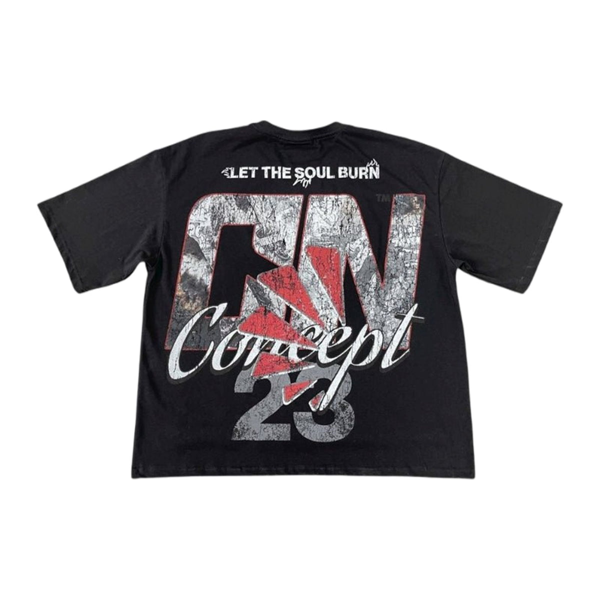 Concept LA Soul Boxy Tee — Black — Concept LA — view 3