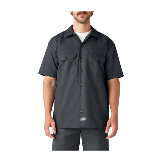 Dickies Original Fit Short Sleeve Work Shirt — Charcoal
