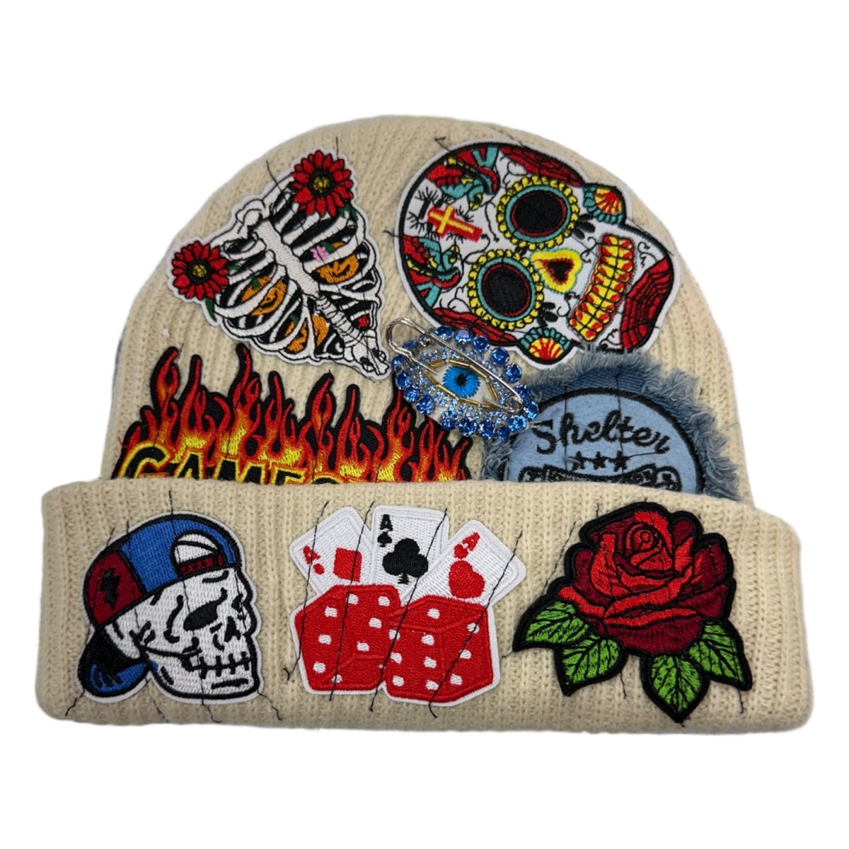 eak cream beenie