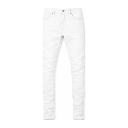 Focus 5244 Premium Clean Slim Denim — White — Focus Jeans — view 2