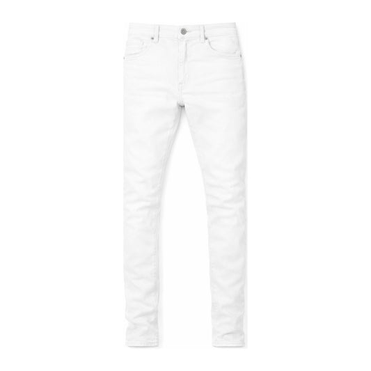 Focus 5244 Premium Clean Slim Denim — White — Focus Jeans — view 2