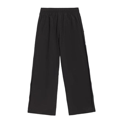 Forever Situated Nylon Tracks Pant — Black — back
