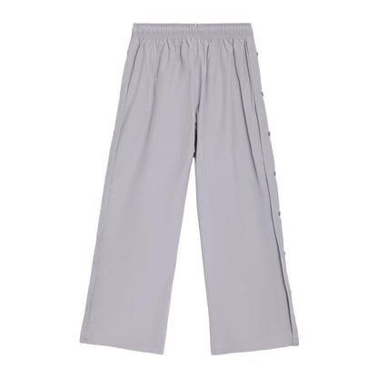 Forever Situated Nylon Tracks Pant — Grey — back