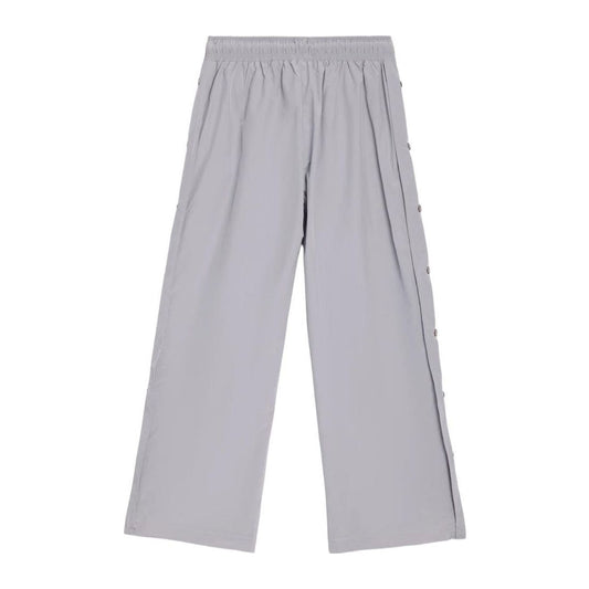 Forever Situated Nylon Tracks Pant — Grey — back