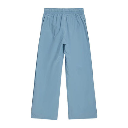 Forever Situated Nylon Tracks Pant — Light Blue — back