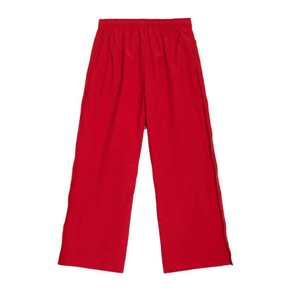 Forever Situated Nylon Tracks Pant — Red — back