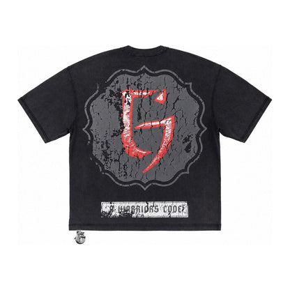 GFTD LA "A Warrior's Code" Tee — Black — GFTD LA — view 3